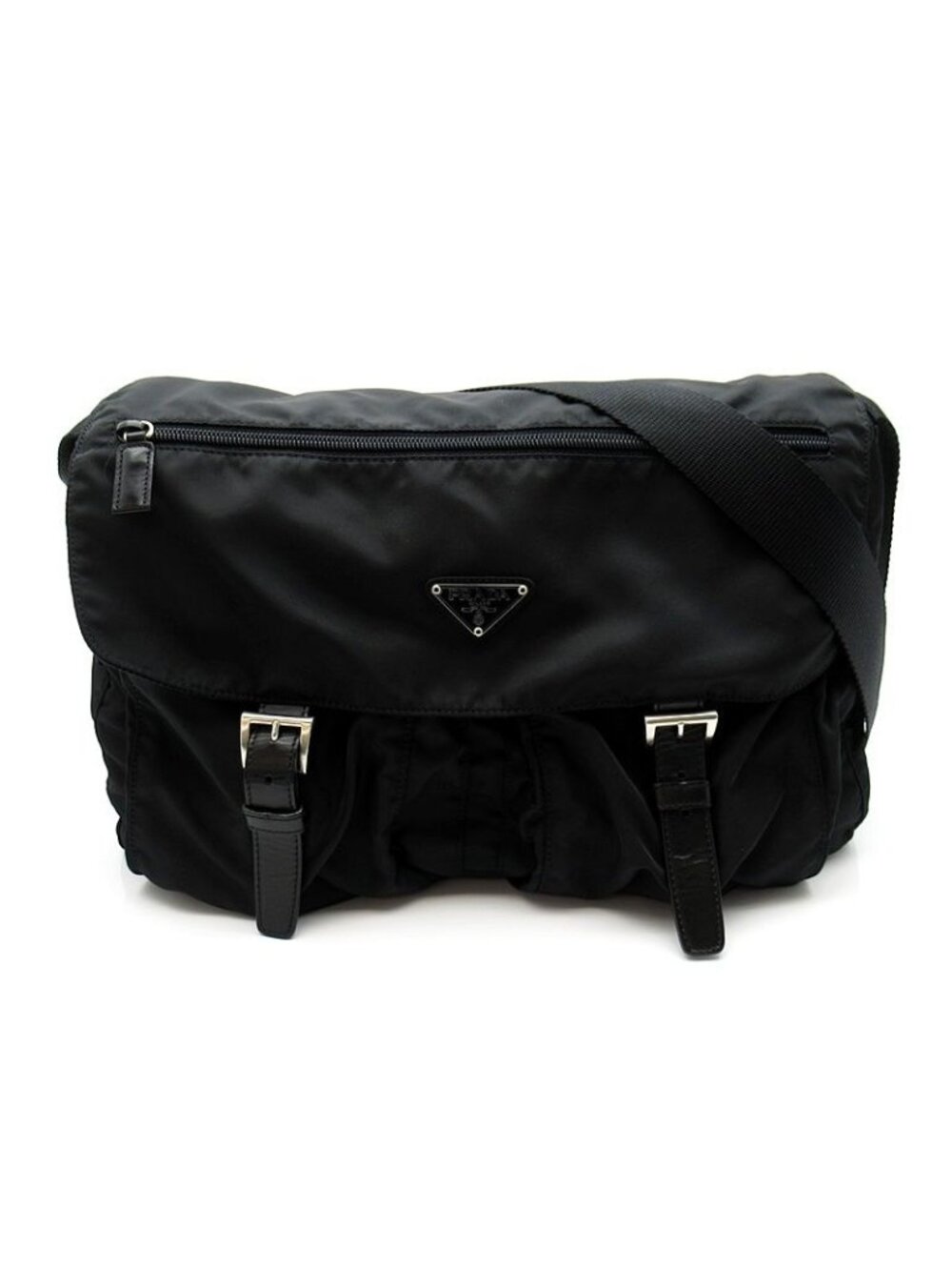 Prada Shoulder Bag Nylon Black